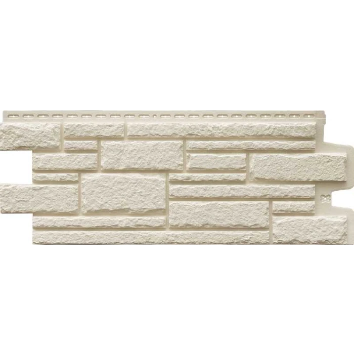 Фасадная панель Grand Line Камелот Стандарт Молочный