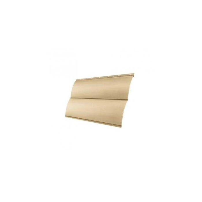 Металлический сайдинг Grand Line Блок-хаус 0.45 мм Drap RAL 1014 слоновая кость