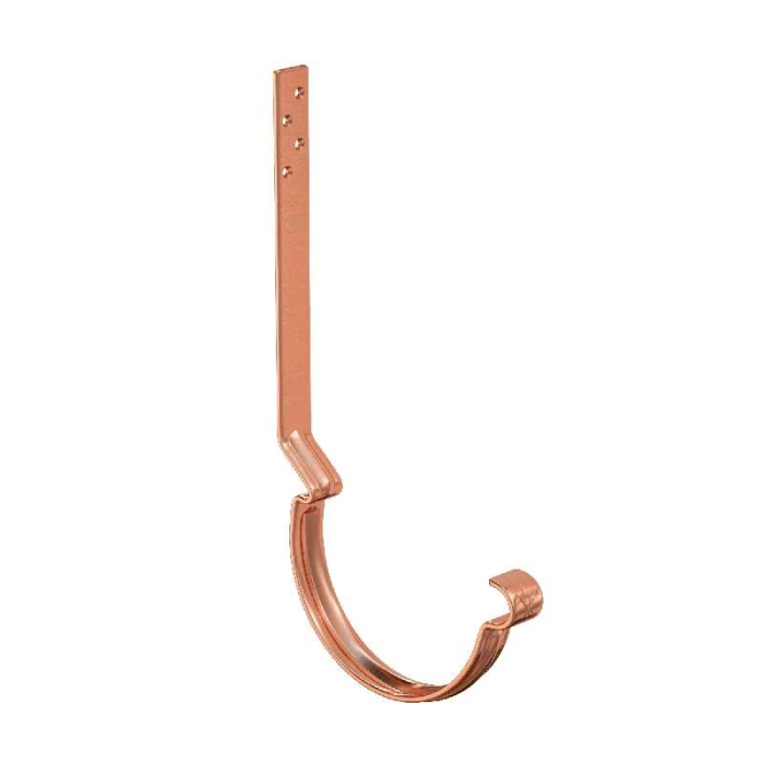 Крюк удлиненный усиленный модернизированный с комплектом крепления, 100/150, Медь