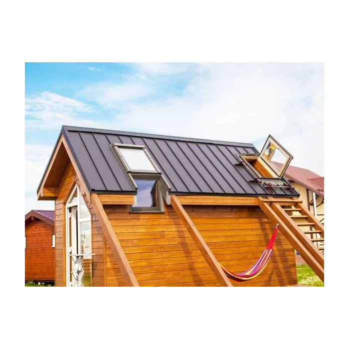 Фальцевая кровля Кликфальц mini Grand Line 0,45 Полиэстер RAL 8004 Терракота