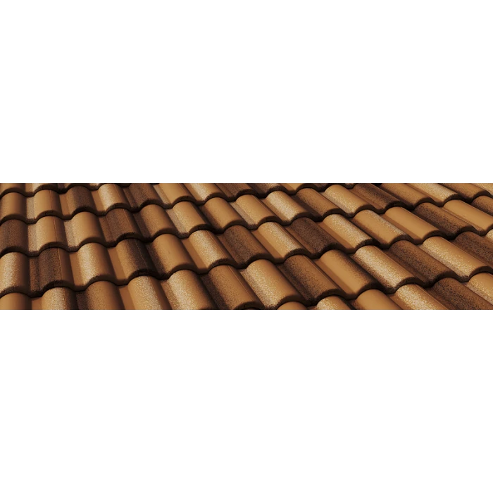 Цементно-песчаная черепица Braas Адриа Коричневый
