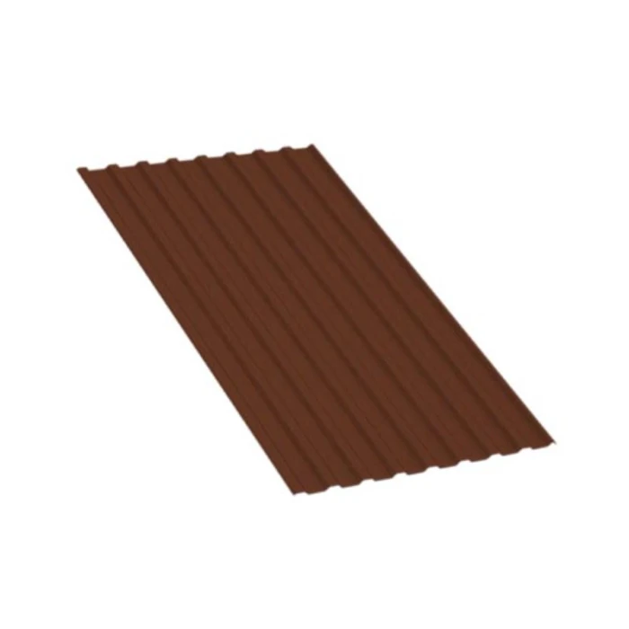 Профнастил МП20 300х0.5 Окрашенный RAL 8004