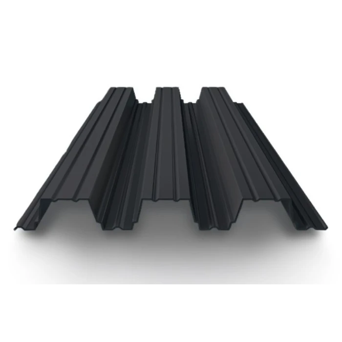 Профнастил Н114 600х0.4 Окрашенный RAL 9004