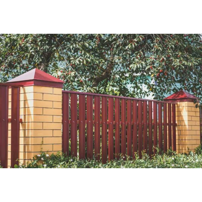 Штакетник М-образный А Grand Line 0,5 Satin RAL 7004 Сигнальный Серый